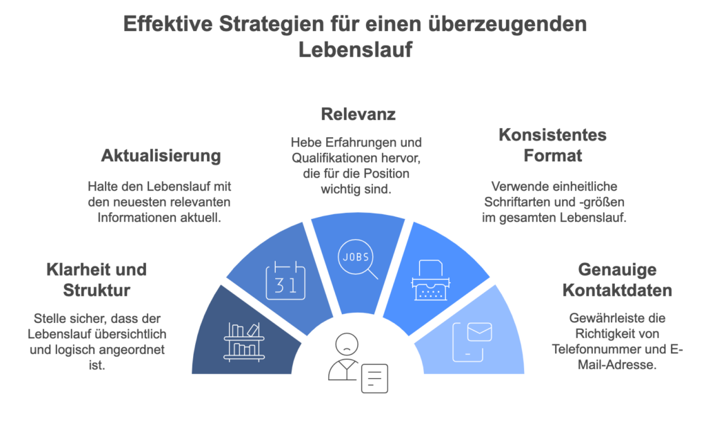 Effektive Strategien für einen überzeugenden Lebenslauf