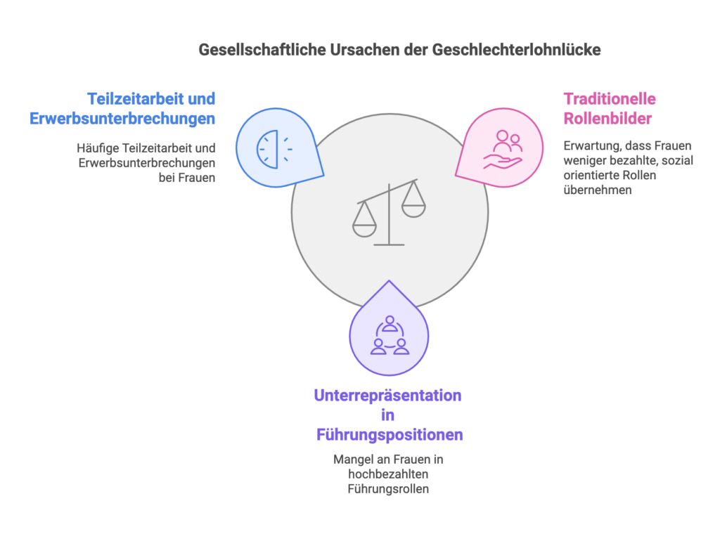 Gesellschaftliche Ursachen für Gender-Pay-Gap