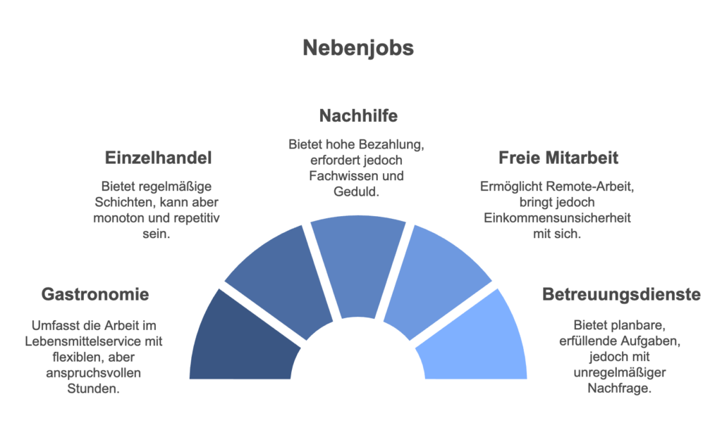 Nebenjobs und Zusatzeinkommen Möglichkeiten